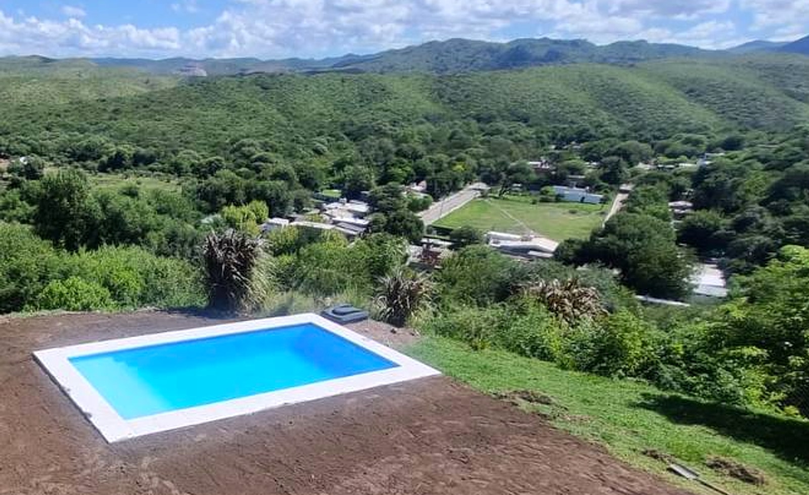 Jardín antes